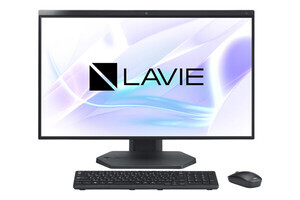 NEC「LAVIE」、HDMI入力ポートを備えたスリムな27インチ液晶一体型PC