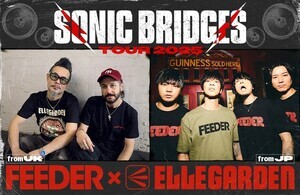 ELLEGARDEN、FEEDERと組んだジョイントツアーを2カ月連続で特集