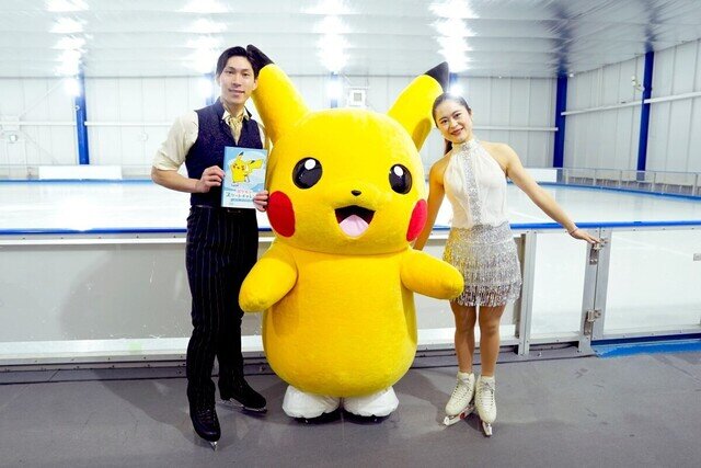 ポケモンとスケートの取り組みがスタート。ピカチュウたちが全国のリンクに登場
