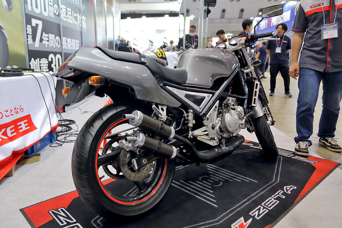 東京モーターサイクルショーのバイク王ブース