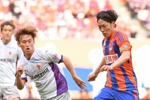 新潟と京都が対戦した [写真]＝J.LEAGUE via Getty Images