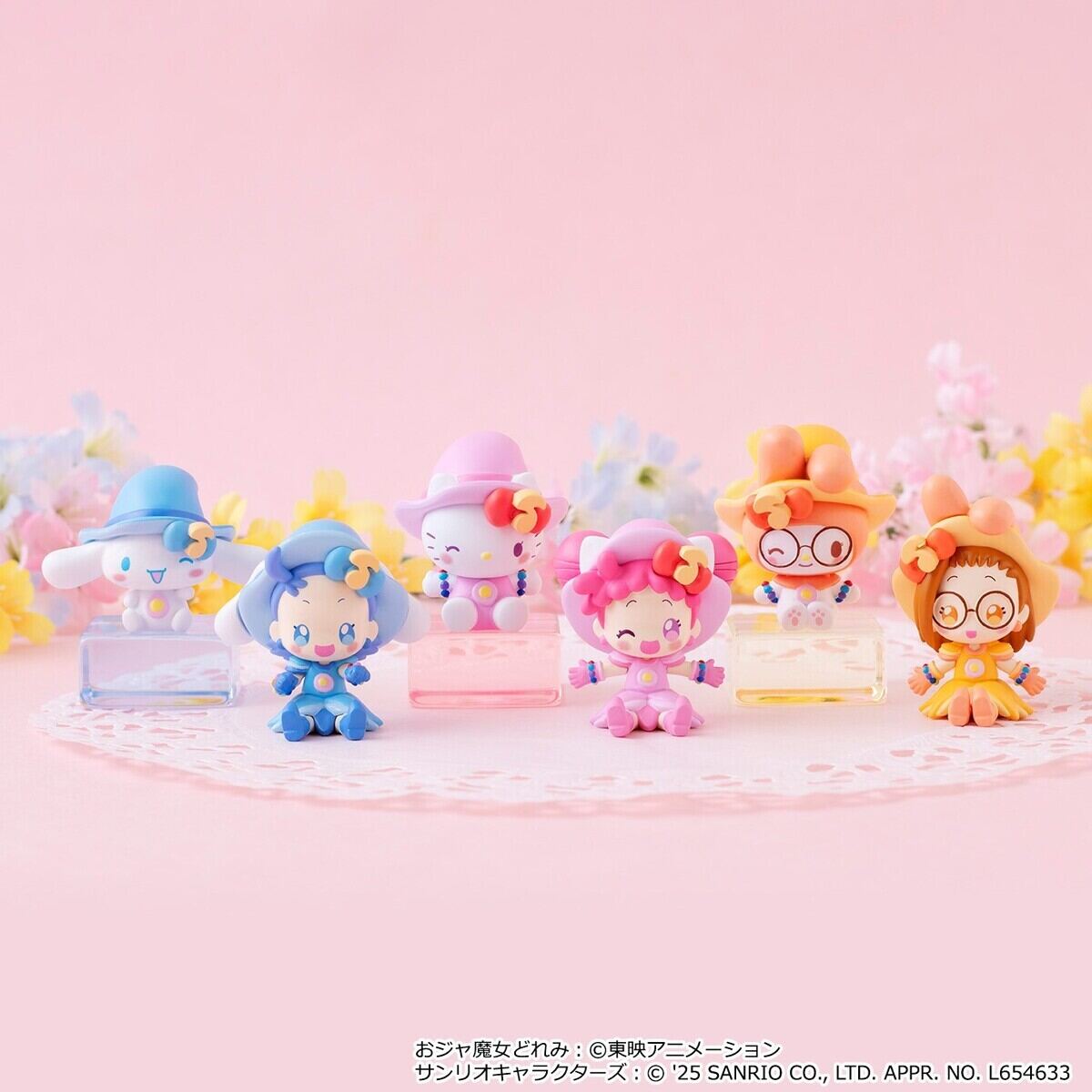 ガシャポン「おジャ魔女どれみ×サンリオキャラクターズ」スペシャルコラボマスコット第1弾