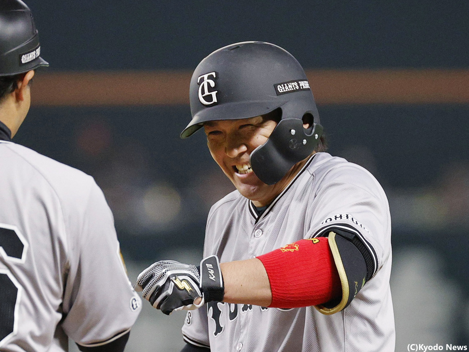 巨人・甲斐拓也 (C)Kyodo News