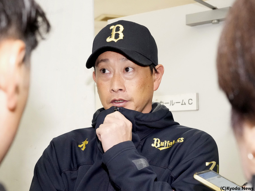 オリックス・岸田護監督(C)Kyodo News