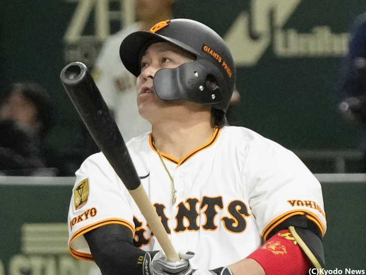 巨人・甲斐拓也 (C)Kyodo News