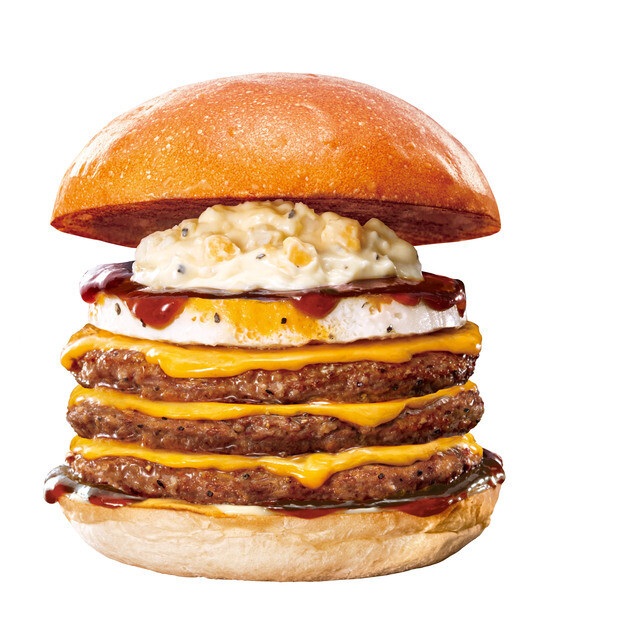 ロッテリア「キング タルてり絶品チーズバーガー」