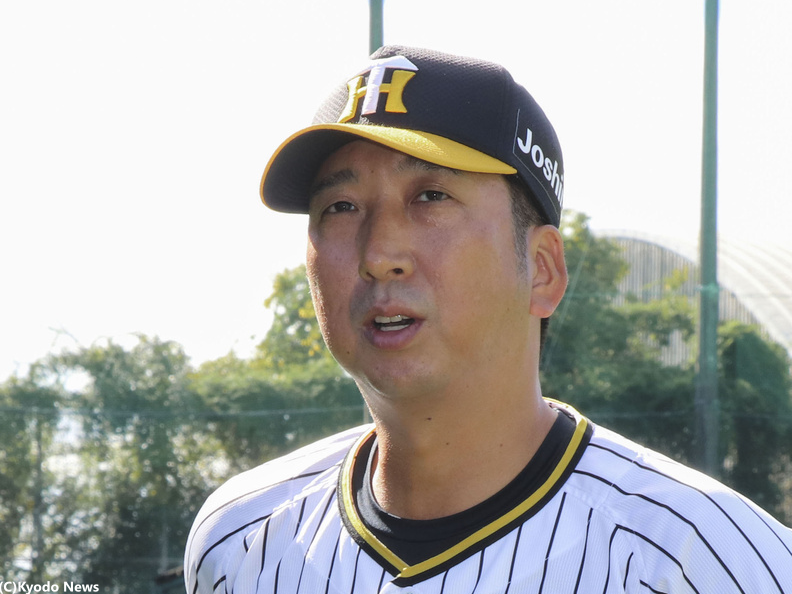 阪神・藤川球児 (C)Kyodo News