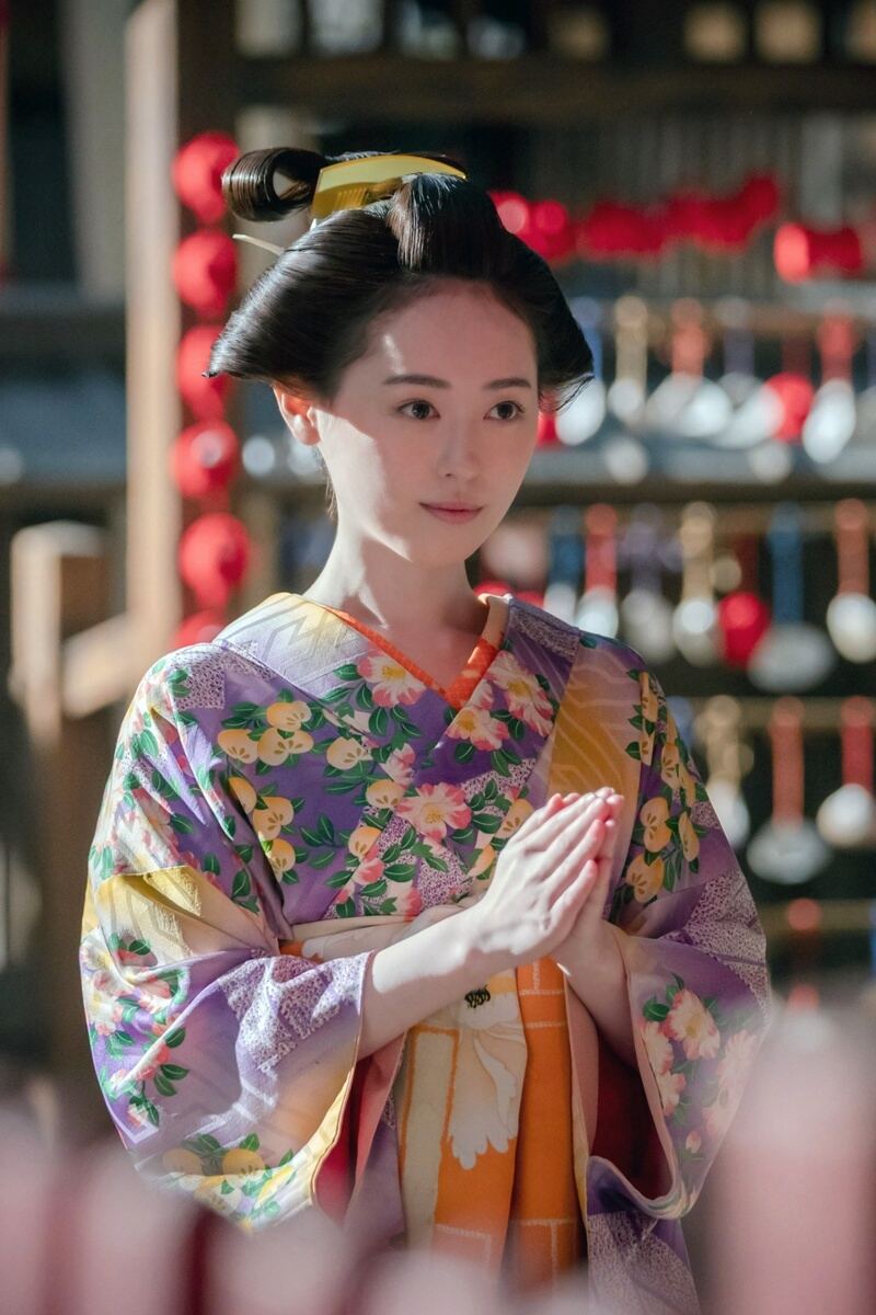 大河ドラマ『べらぼう～蔦重栄華乃夢噺～』誰袖役の福原遥