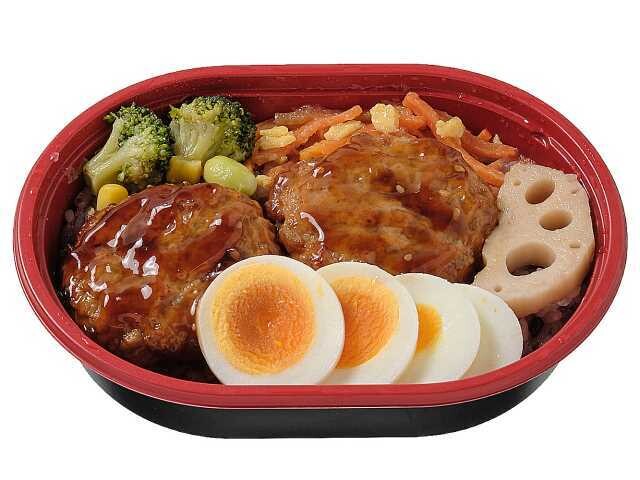 「和風だれの鶏つくね弁当(五穀米)」(429円)