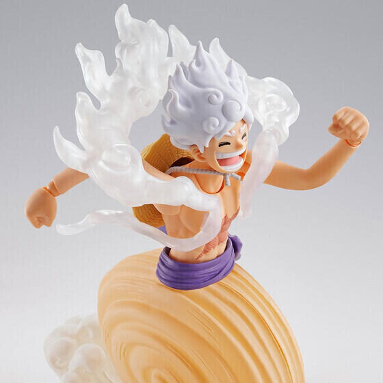 『ONE PIECE』S.H.Figuartsに「モンキー・D・ルフィ -ギア5 未来島エッグヘッド-」が登場
