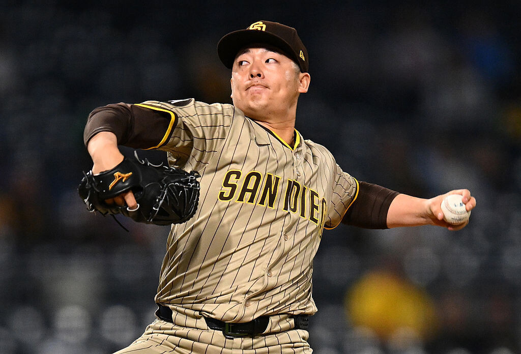 今季初ホールドを記録した松井裕樹（写真＝GettyImages）