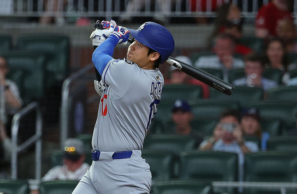 8号本塁打を放った大谷翔平（写真＝GettyImages）