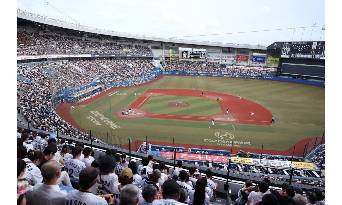 ZOZOマリンスタジアムデーゲーム（球団提供）