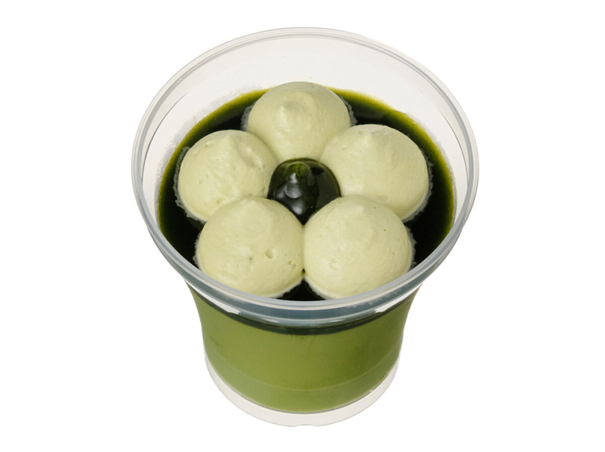 「もっちりお濃茶プリン 宇治抹茶」(324円)