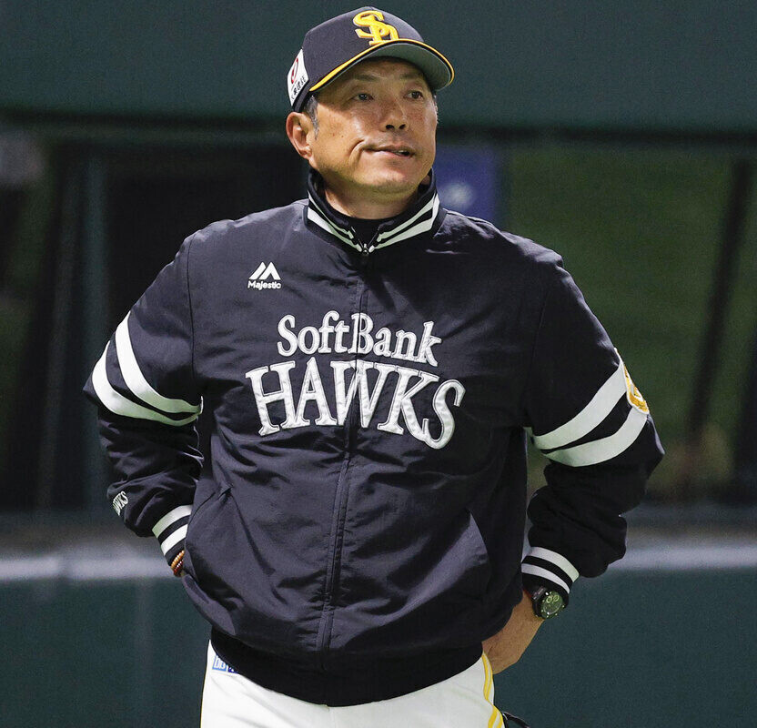ソフトバンク・小久保監督 (C)Kyodo News