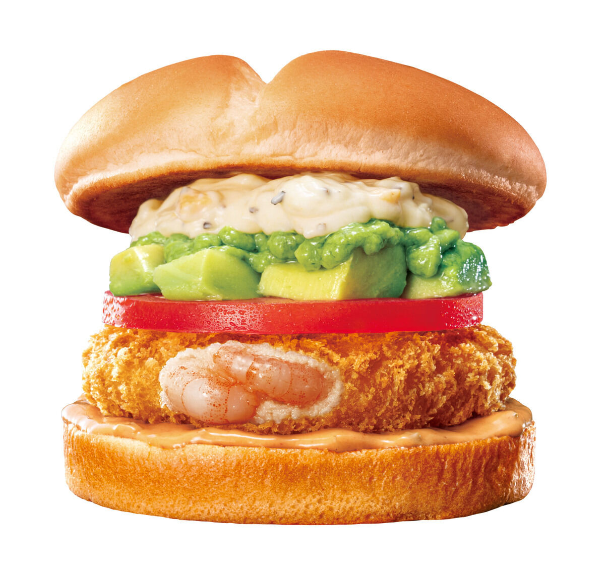 ロッテリア「アボカドエビバーガー」