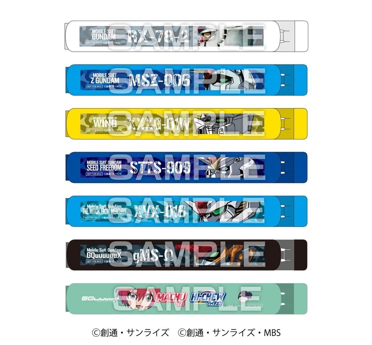 セブン-イレブン×ガンダムシリーズ「オリジナルフードクリップ」
