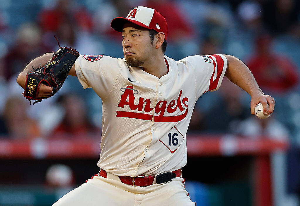 先発登板したエンゼルス・菊池雄星（写真＝GettyImages）