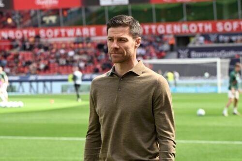 現在はレヴァークーゼンを率いているシャビ・アロンソ監督 [写真]=Getty Images