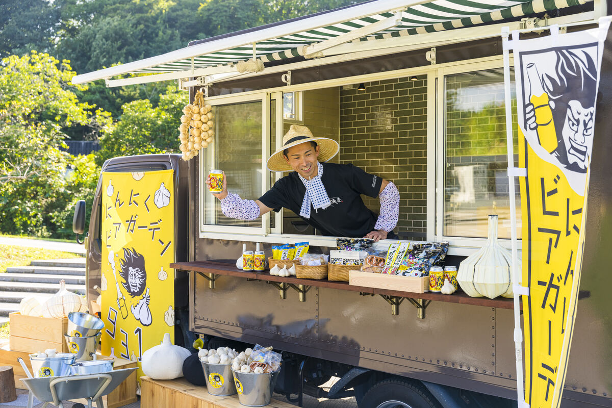 青森屋「にんにくこんびりショップ」
