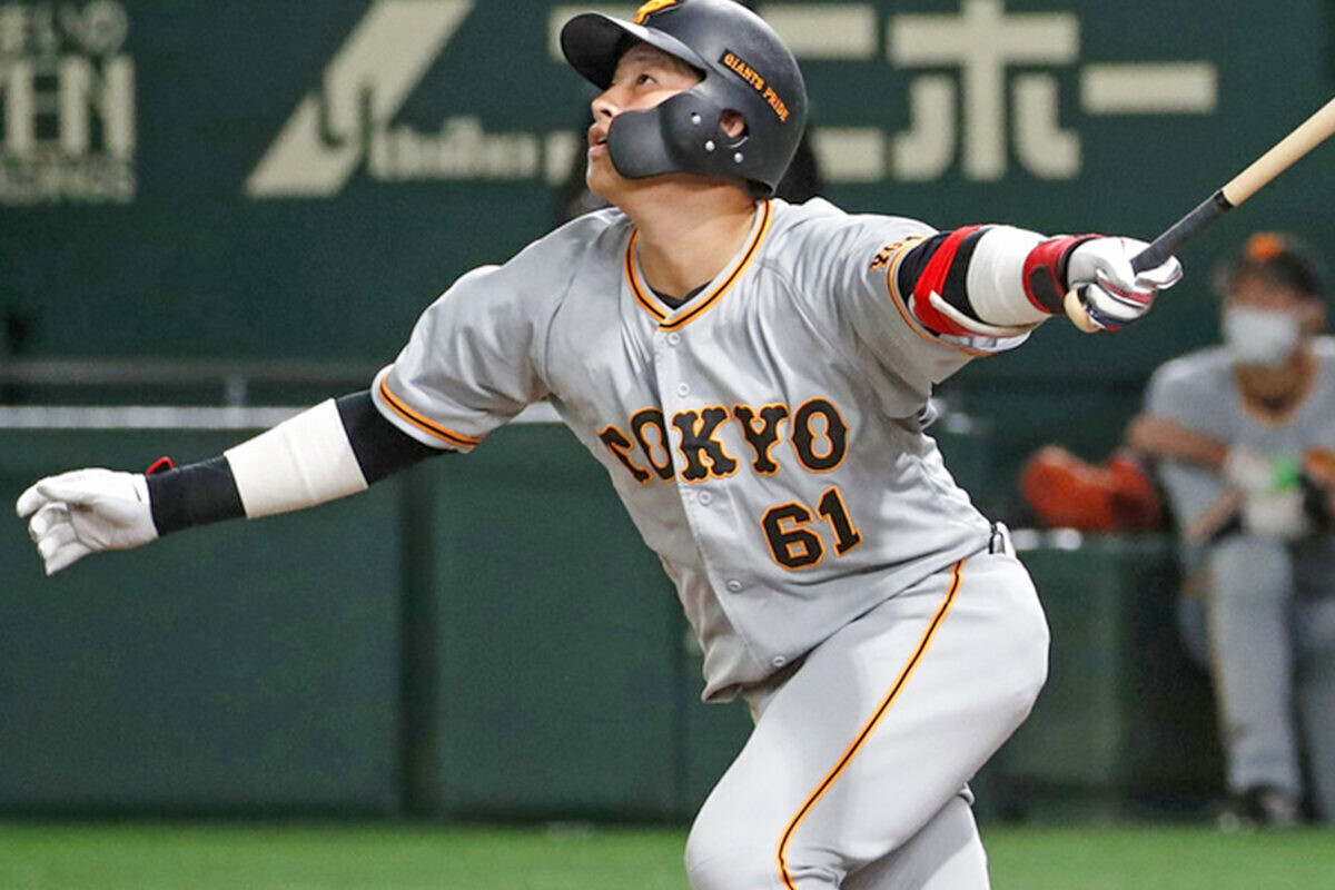 巨人・増田陸 (C) Kyodo News