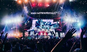 MAN WITH A MISSION、15周年を彩る4カ月連続特集で最新公演を独占放送・配信