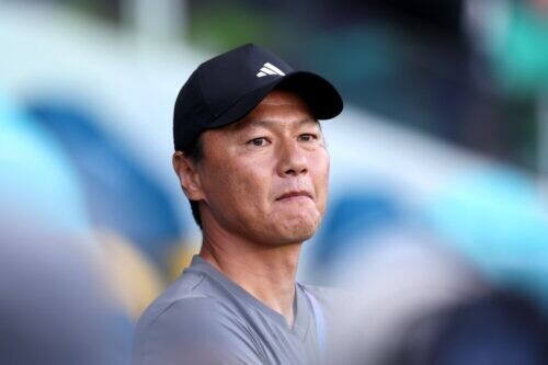 パリ五輪に続き、ロス五輪でも指揮を執る大岩監督 [写真]＝Getty Images