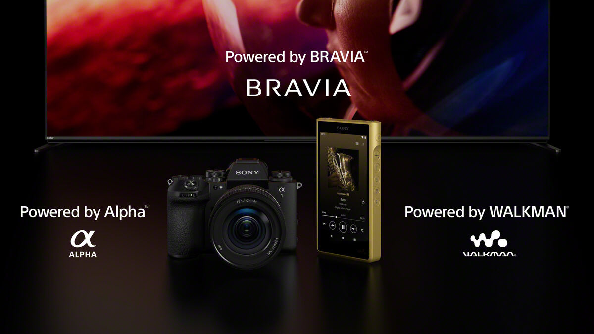 「α」のカメラ技術、「BRAVIA」の映像技術、「WALKMAN」のオーディオ技術