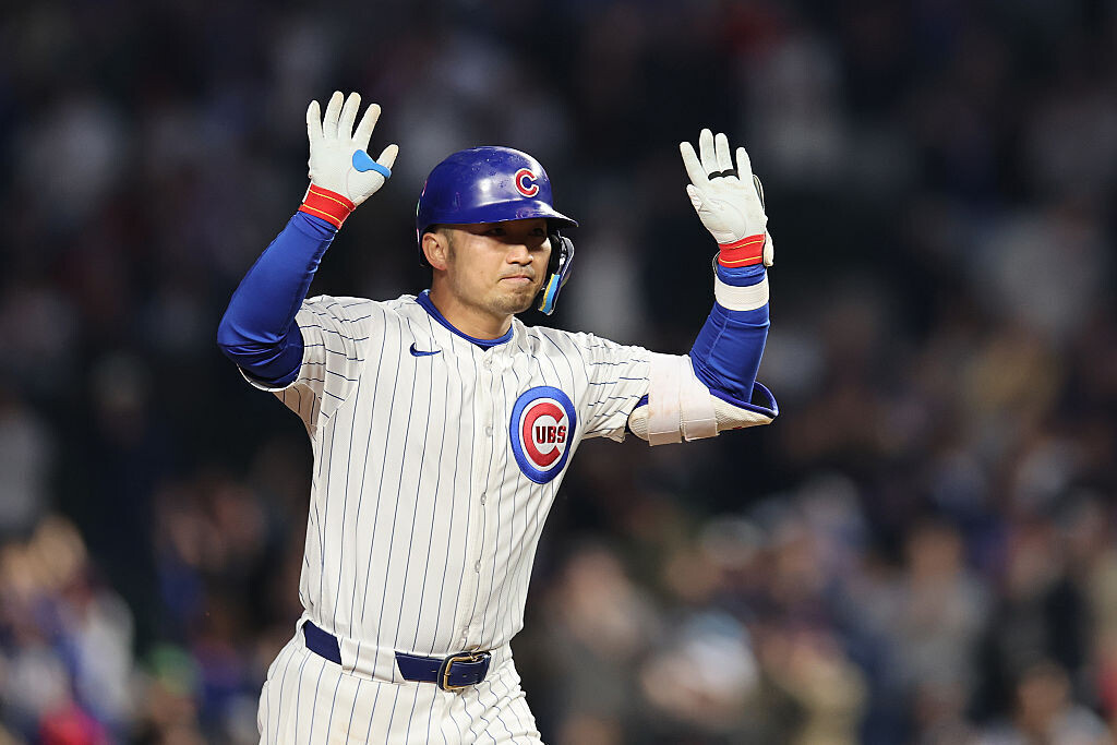 10号本塁打を放ったカブス・鈴木誠也（写真＝GettyImages）