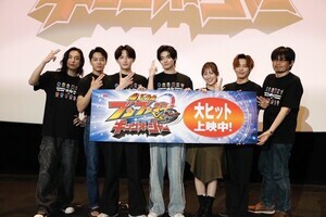 ブンブンジャー6人が揃って登壇!『爆上戦隊ブンブンジャーVSキングオージャー』ブンブンジャーDAY舞台挨拶オフィシャルレポート