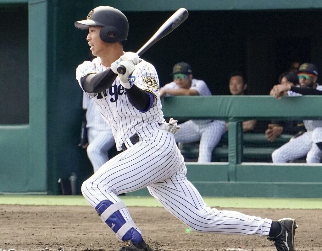 阪神・百﨑蒼生 (C)Kyodo News
