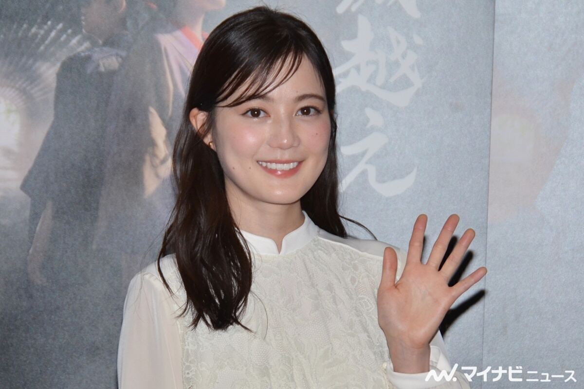 特集ドラマ『天城越え』取材会に出席した生田絵梨花