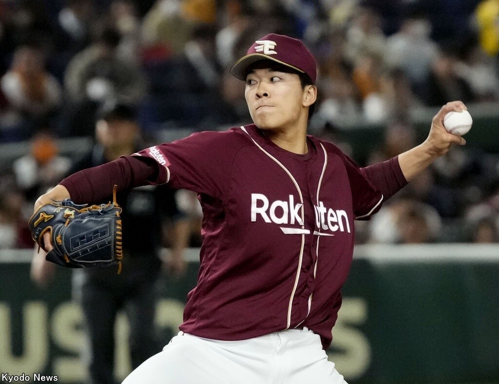 楽天・早川隆久 (C)Kyodo News