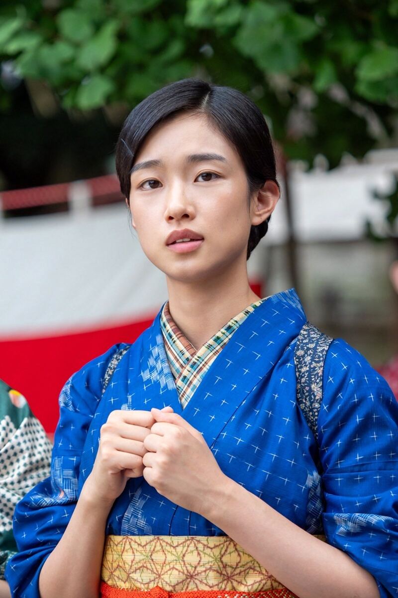 連続テレビ小説『あんぱん』蘭子役の河合優実
