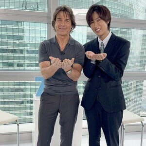 阿部亮平、トム・クルーズに全編英語インタビュー 『ZIP!』で23日放送