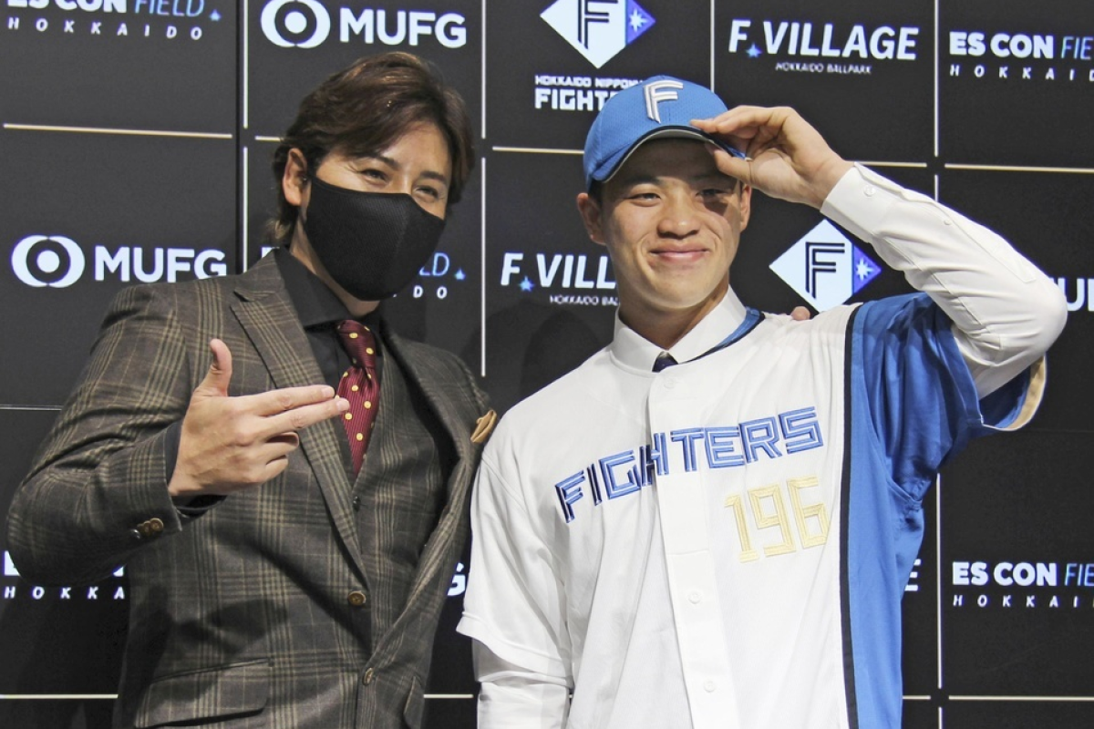 日本ハム・孫易磊 (C)Kyodo News