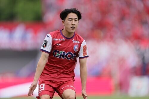 岡山でブレイク中の佐藤 [写真]=J.LEAGUE