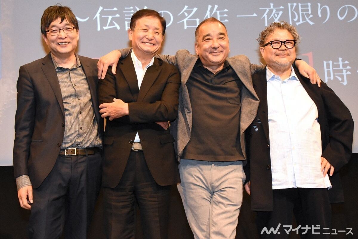(左から)高丸雅隆氏、小椋久雄氏、鈴木雅之氏、蓜島邦明氏