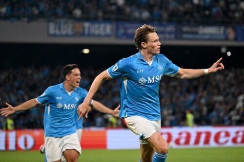 決勝弾を挙げたスコット・マクトミネイ [写真]=Getty Images