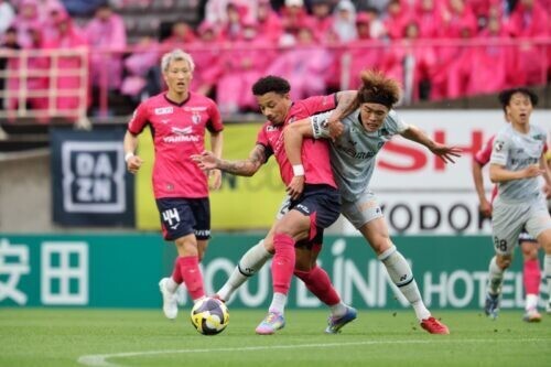 C大阪と福岡が対戦した [写真]＝J.LEAGUE via Getty Images