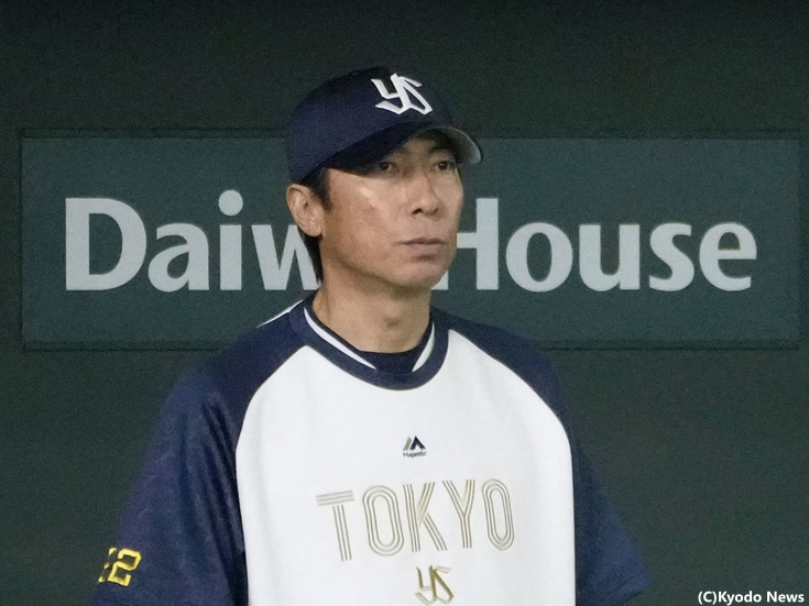 ヤクルト・髙津臣吾監督 (C)Kyodo News