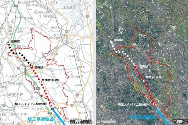 埼玉高速鉄道の岩槻延伸、中間駅まちづくり方針決定で「再起動」へ