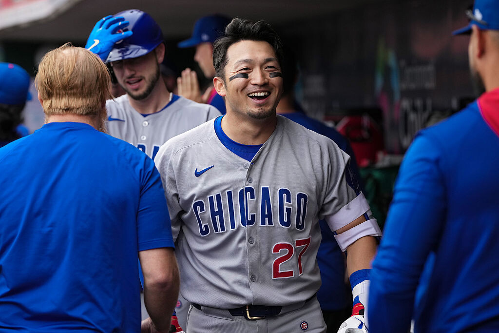 14号本塁打を放ったカブス・鈴木誠也（写真＝GettyImages）