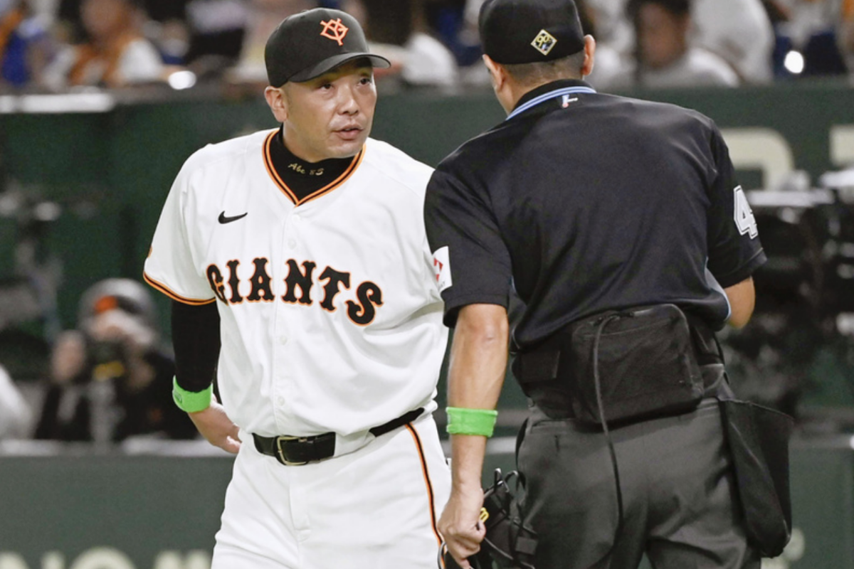 巨人・阿部慎之助監督 (C)Kyodo News