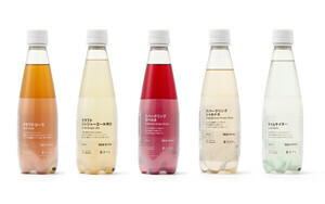 【無印良品】素材の味わいを生かした爽やかな炭酸飲料を発売 -「クラフトコーラ」「スパークリング シャルドネ」「ライムサイダー」など全5種類