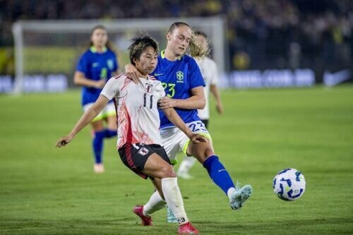なでしこジャパンがブラジル女子代表に敗戦 [写真]=Getty Images