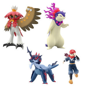 『ポケットモンスター』ヒスイ地方よりテルとバクフーン＆ダイケンキ＆ジュナイパーの進化形がセットで登場