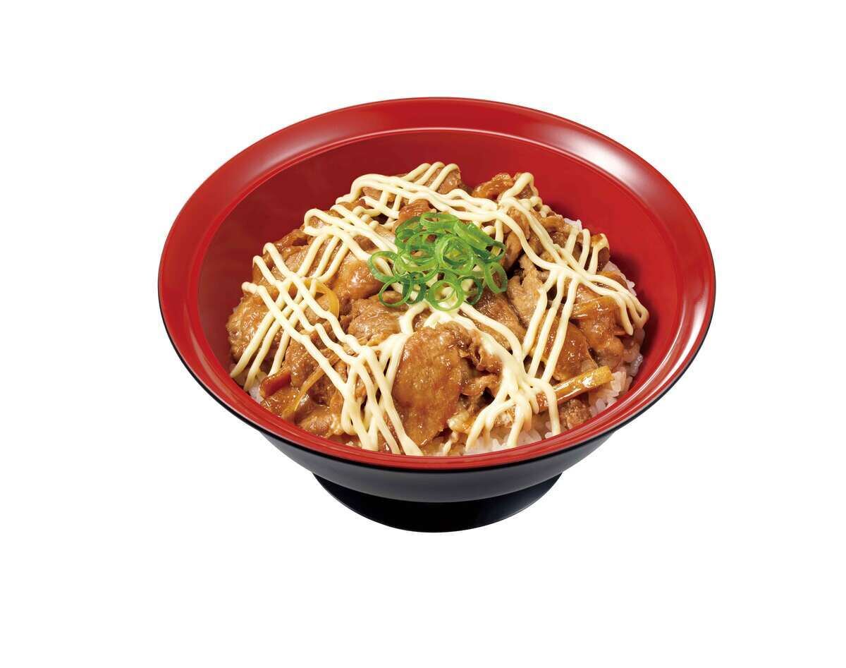 すき家「マヨ豚生姜焼き丼」