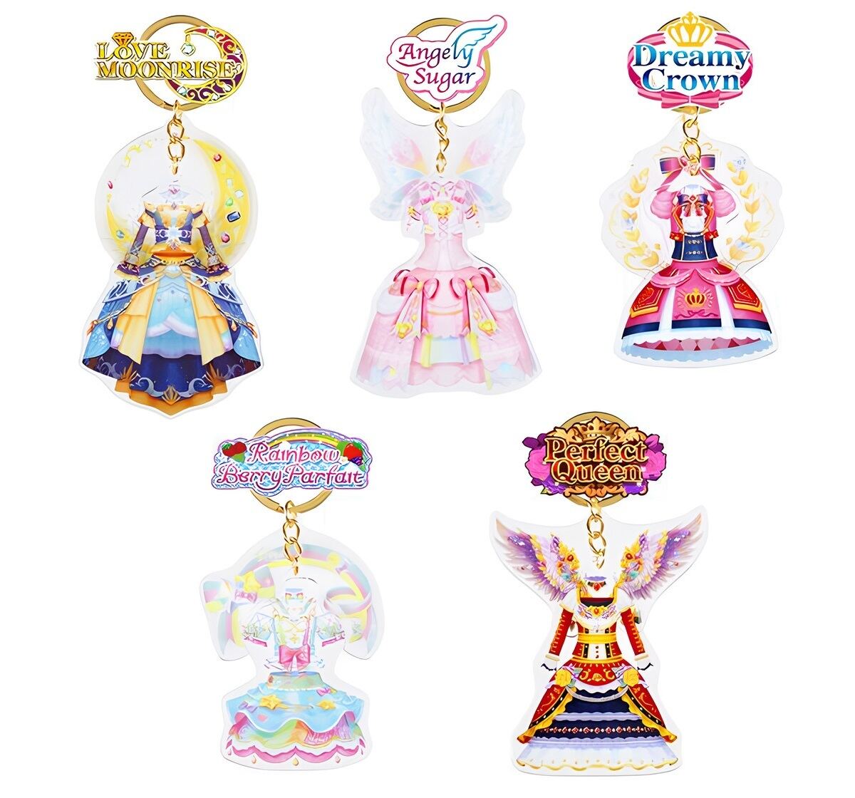 「アイカツオンパレード!」ドレスアクリルキーホルダー