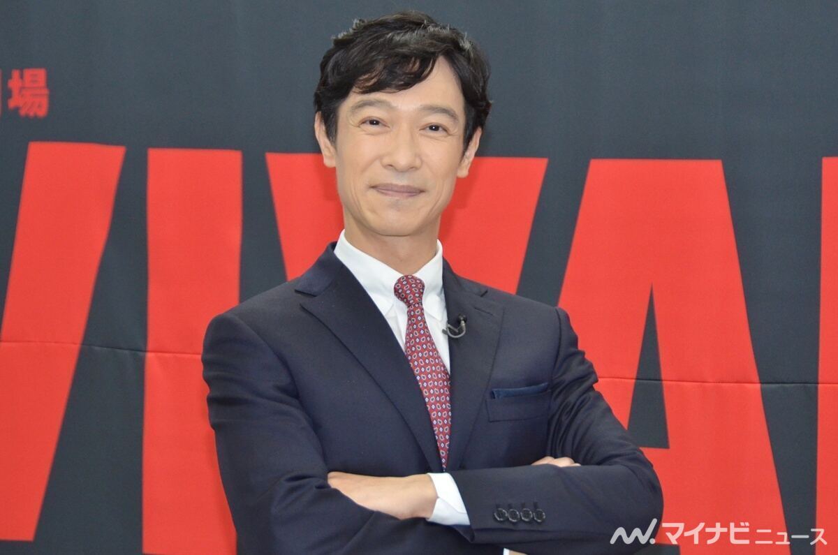 日曜劇場『VIVANT』続編の合同取材会に出席した堺雅人